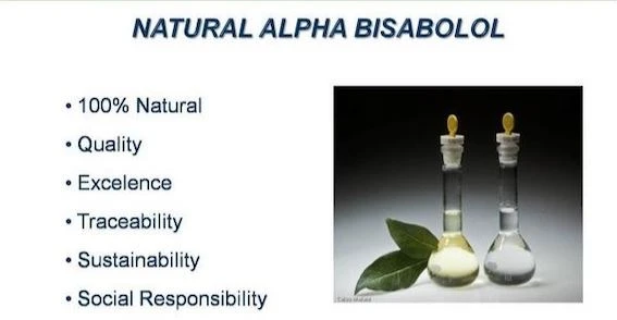 natural alpha bisabolol from cannabis flower manufacture